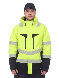 Куртка сигнальная утепленная SSC PRO PLUS HI VIZ-J-11