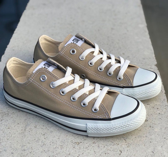 Кеды Converse All Star бежевые низкие M9165