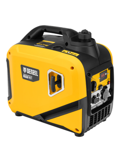 Генератор инверторный GS-2200iS, 2,2 кВт, 230 В, закрытый корпус, ручной старт DENZEL