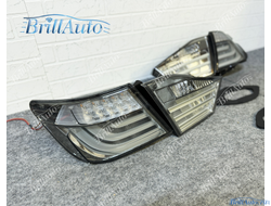 Стопы Toyota Camry 50 стиль BMW черные дымчатые