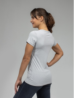 СУБЛ. СЕРЫЙ МЕЛАНЖ ЖЕНСКИЕ размер 54 (XXL)