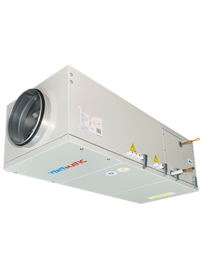 VMPU-E-FR-750-6.0/3-1 УСТАНОВКА ПРИТОЧНАЯ КОМПАКТНАЯ С ФРЕОН. ОХЛАЖДЕНИЕМ 750м3/ч, ЭЛЕКТРОНАГРЕВ 6.0 kW 3 фазы 380В