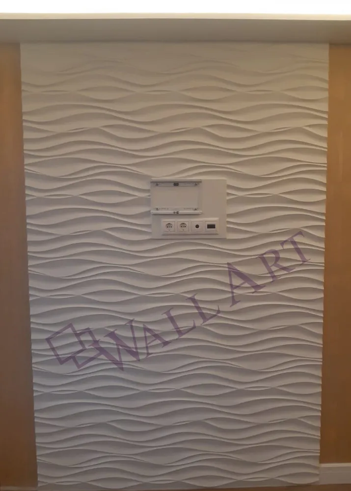 На фото смонтированные панели "Волна Аравийская", г.Москва. Монтаж наш.