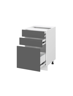 Кельн модульная кухня Шкаф нижний с ящиками ШН3Я 500