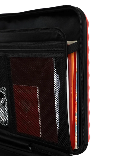 Пластиковый кейс для ноутбука 17 - 18 дюймов Optimum, красный