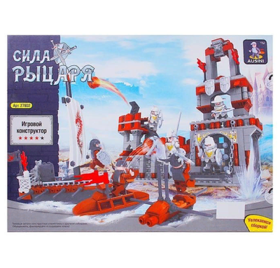 Конструктор Сила Рыцаря, 555 деталей