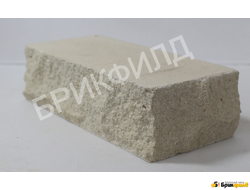 Имитация природного камня "Дикий камень" тычок+ложок.Белый. Кирпичный завод Брик Филд