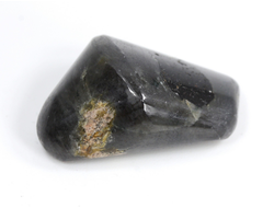 Корунд синий (сапфир), галтовка, Индия (30*20*14 мм, 14,6 г) №27572