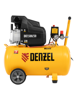 Компрессор воздушный DK1500/50, Х-PRO 1.5 кВт, 230 л/мин, 50 л Denzel
