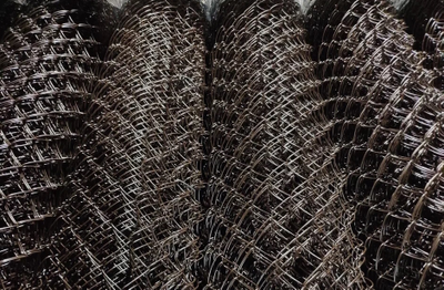 Сетка рабица ПВХ 50х50, рулон 10м (d= 2,5 мм, h=1,8 м) Коричневый