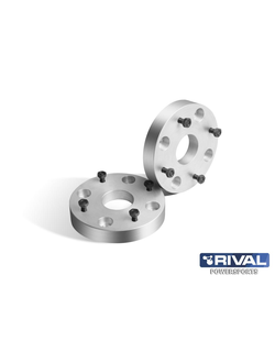 Колесные (Ступичные) проставки Rival S.3730.1 для _Универсальный продукт Проставки Колесные (Ступичные) 4*137 ЦО60 30мм, к-т 2 шт. () (Алюминий) (195*195*65)