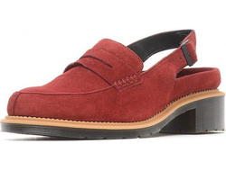 Босоножки Dr Martens замшевые коричневые