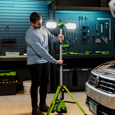 Мачта осветительная аккумуляторная Greenworks GPT-STL 24V