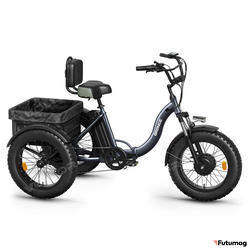 Электровелосипед QRONGE LAVA серый