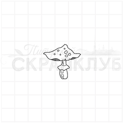 штамп мухомор