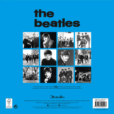 The Beatles Official Календарь 2019 Иностранные перекидные календари 2019,  Intpressshop