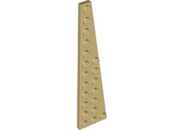 Wedge, Plate 12 x 3 Right, Tan (47398 / 4209007 / 6358289)