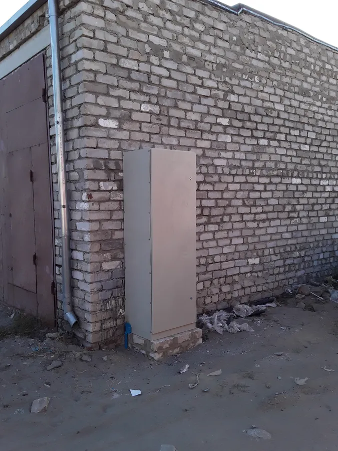 Строительство гаражей, подключение по ул.Новосибирской г.Воронеж.