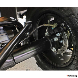 Квадроцикл GreenCamel Sahara AWD 4*4 (60V 2*2kW R10 alum Дифференциал) Армейский-желтый