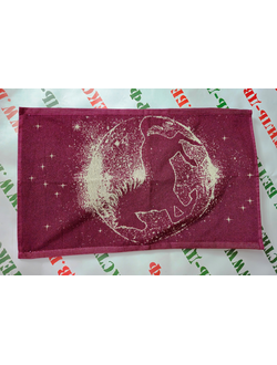 Полотенце махровое "Астроконь", арт. 6с104.411ж1, 67*40