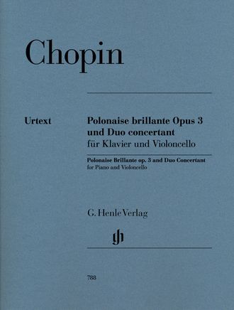 Chopin Polonaise brillante op. 3 and Duo Concertant for Piano and Violoncello