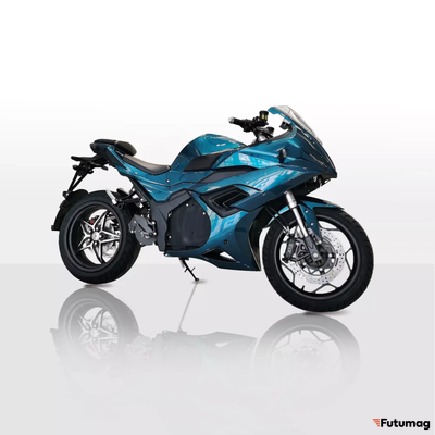 Электромотоцикл ECO BMW RR PRO Blue 72V80AH