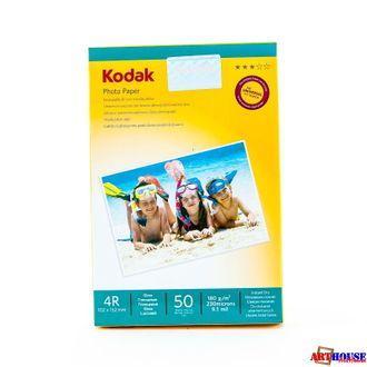 Фотобумага 4R (10,2х15,2) глянцевая 180г/м2 100л KODAK