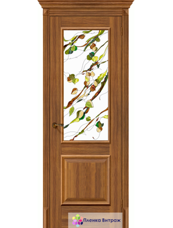 Витражная пленка на окна самоклеящаяся пленка витражная пленка на стекло пленка витраж с листьями