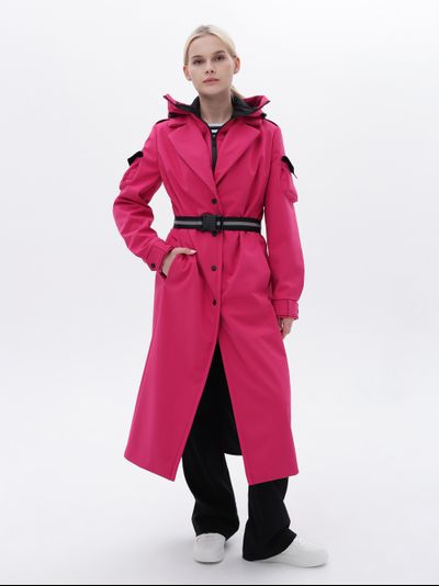 Плащ Palletoque Фуксия