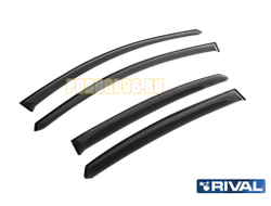 Дефлектор окон для Kia Rio SD 2011-2017