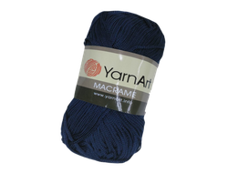 Macrame (YarnArt) цвет № 162 темно синий