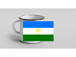 Кружка металлическая эмалированная Башкортостан