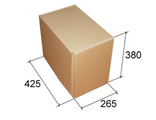 Коробка почтовая самосборная 425*265*380, без логотипа