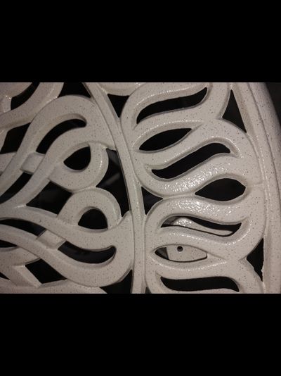 Литой обеденный комплект Rimini белый