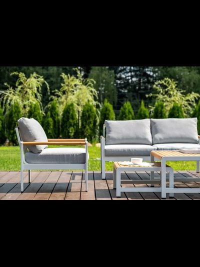 Диванная группа МАЯ L белая