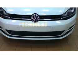 Защита радиатора Volkswagen Golf VII 2012-2017 black