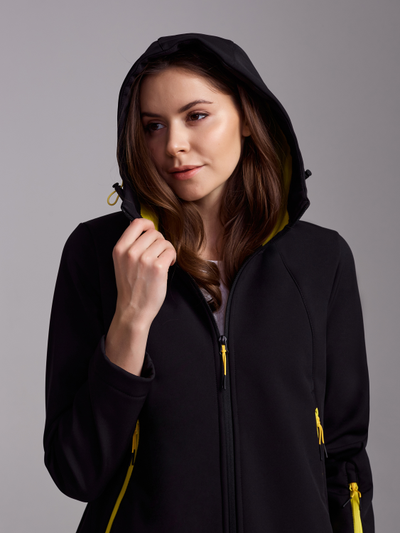 Женский спортивный костюм,  161SKJ -1406, из плащевки, утепленный флисом.