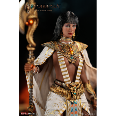 Египетская царица Хатшепсут (в белом)  - Коллекционная ФИГУРКА 1/6 scale Hatshepsut (PL2023-212B) - TBLeague