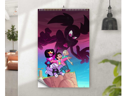Перекидной календарь Вселенная Стивена, Steven Universe №1