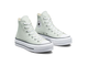 Кеды Converse Lift Platform зеленые высокие