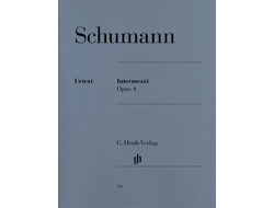 Schumann. Intermezzi op. 4