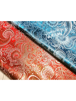 Парча, жаккардовые ткани