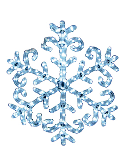 Световая фигура "Снежинка" 60*60 см купить в Казани.