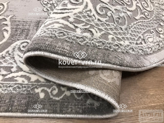 Ковер Armina 3762A grey / 0,8*1,5 м овал