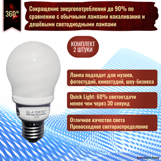 NBB Bohemia GL-A Ambiente 15w 827 E27