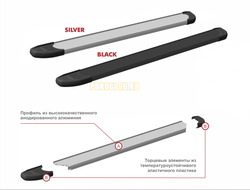 Пороги на Lifan X60 (2016-...) Black Optima