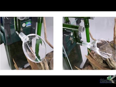 Акриловая насадка Lily Pipe на выход внешнего фильтра
