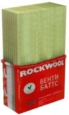 ROCKWOOL ВЕНТИ БАТТС 1000х600х80мм