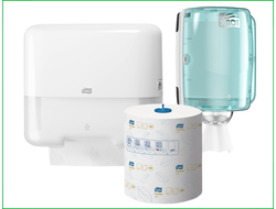 Бумажные полотенца и диспенсеры