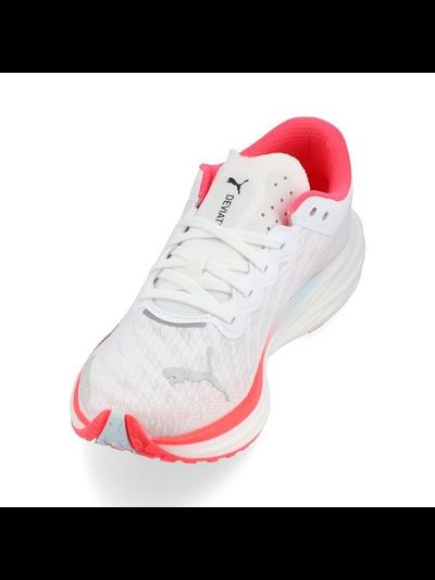 Puma Deviate Nitro 2 White Fire Orchid